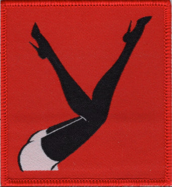 Black Hat w/ Red Femlin Legs in the Air patch